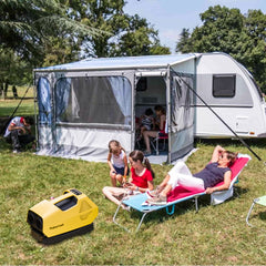 Pre-owned EnjoyCool Link2 Coolstation for Outdoor Lifestyle, Low Noise as Low as 43dB, 6.5kg Net Weight Outdoor Cooling Unit