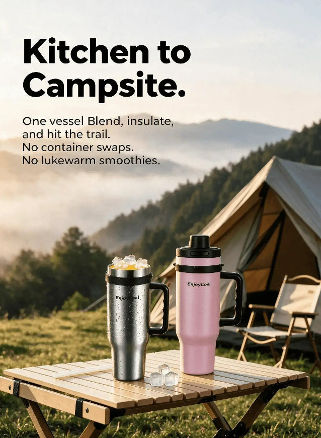 Insulated Stainless Steel Tumbler for Hot & Cold Drinks