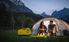 Portable Air Conditioner - Pre-owned Portable AC for Camping, 240W Low Power Consumption Portable AC for Car, Tent, RV, Truck, Outdoor (Yellow) - EnjoyCool