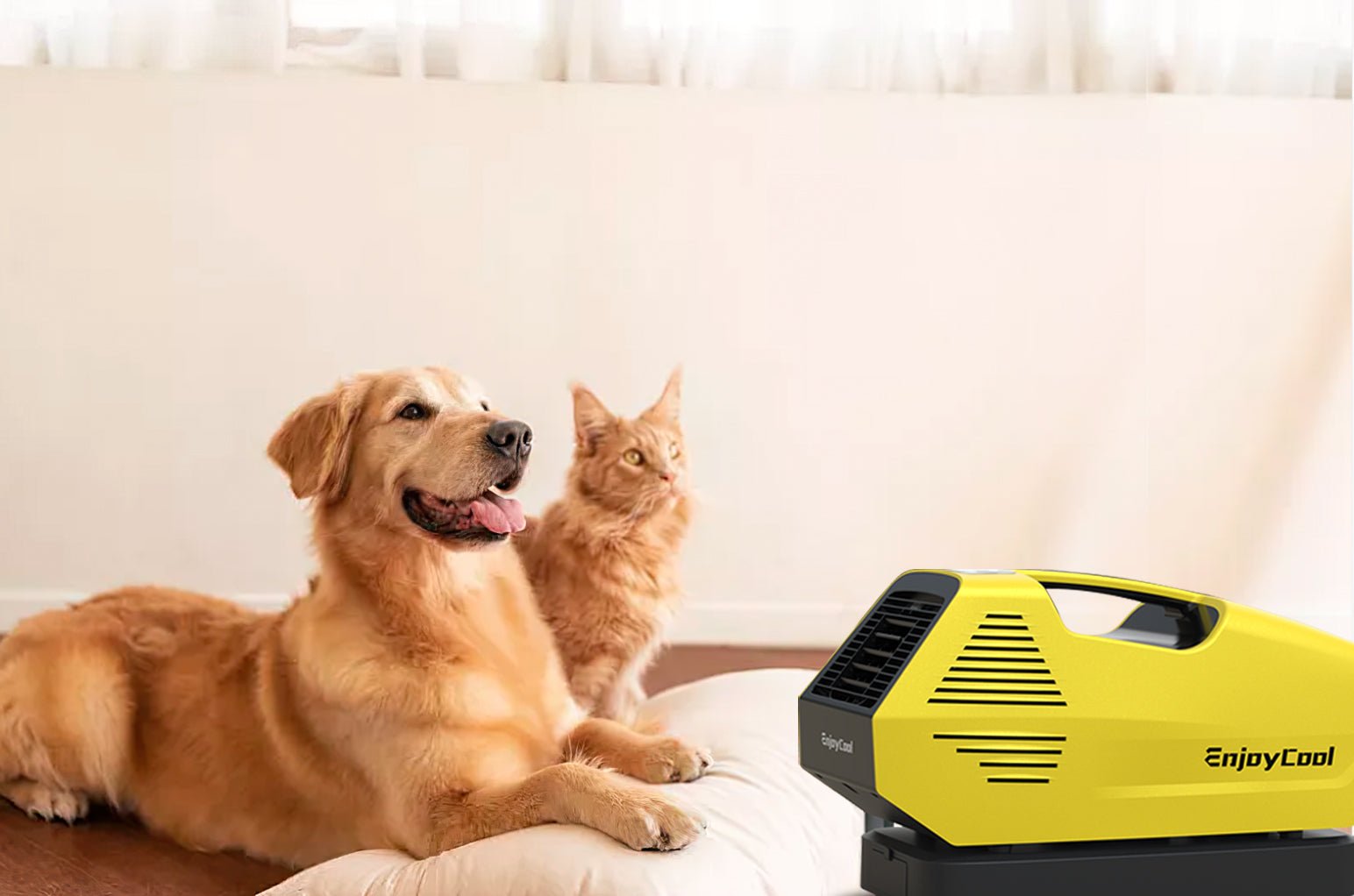 Pre-owned EnjoyCool Link2 Coolstation for Outdoor Lifestyle, Low Noise as Low as 43dB, 6.5kg Net Weight Outdoor Cooling Unit - EnjoyCool